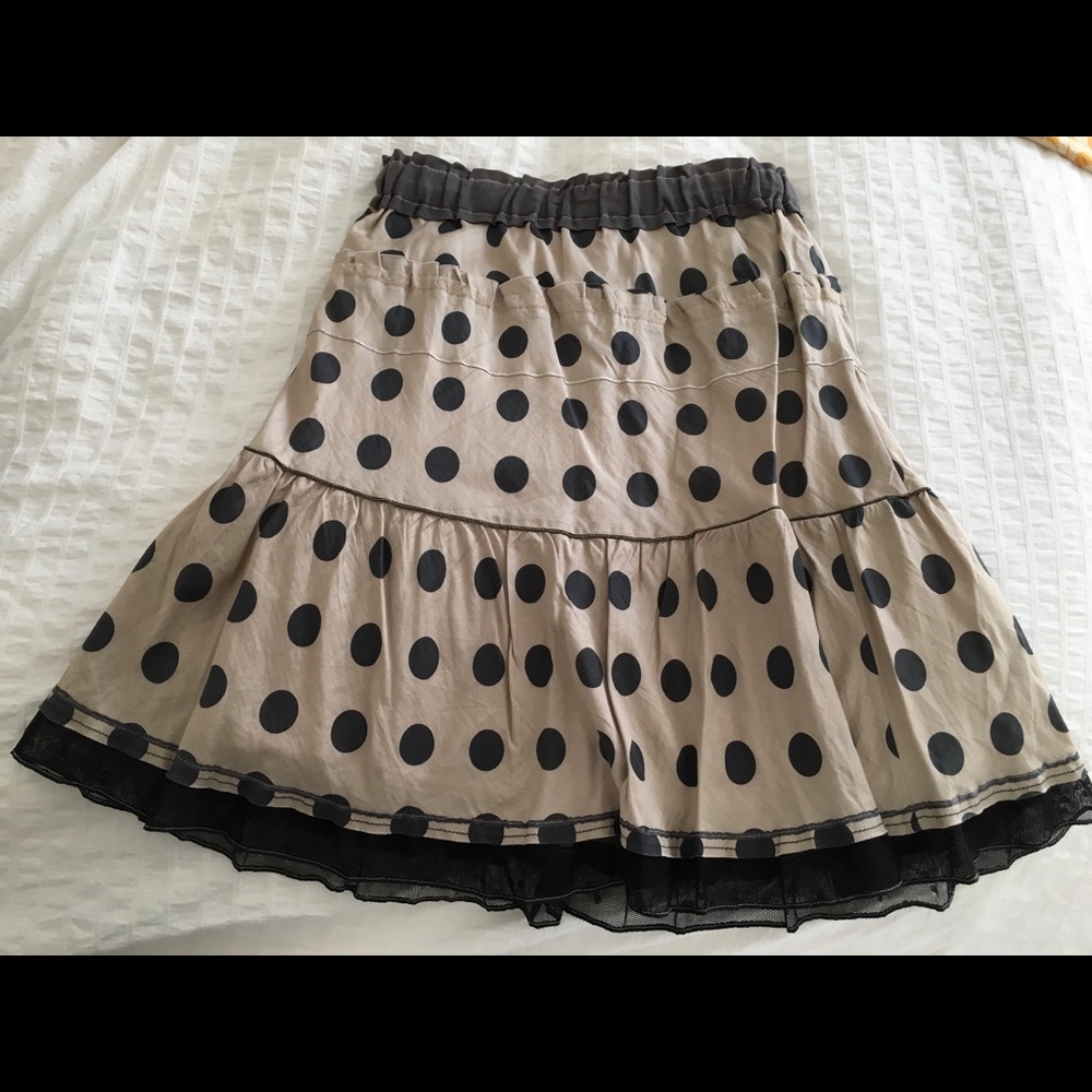 Hanii y polka dot skirt